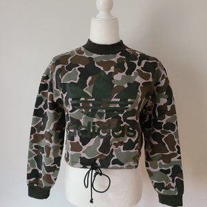 Adidas womens camo sweatshirt
